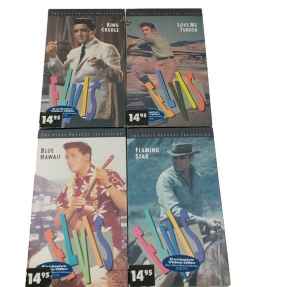 Elvis Presley VHS Bundle 4 Tapes! New Sealed! - Picture 8 of 8
